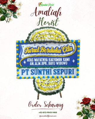 Papan Bunga Duka di Sosial