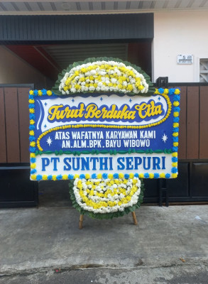 Papan Bunga Duka di Sosial